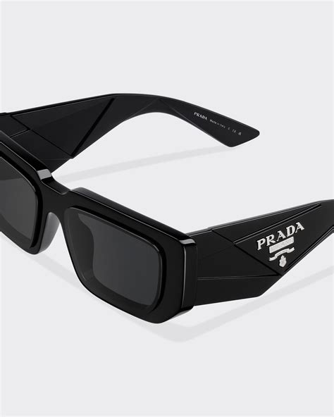 prada spr 12z|Slate Gray Lenses Sunglasses With Prada Logo .